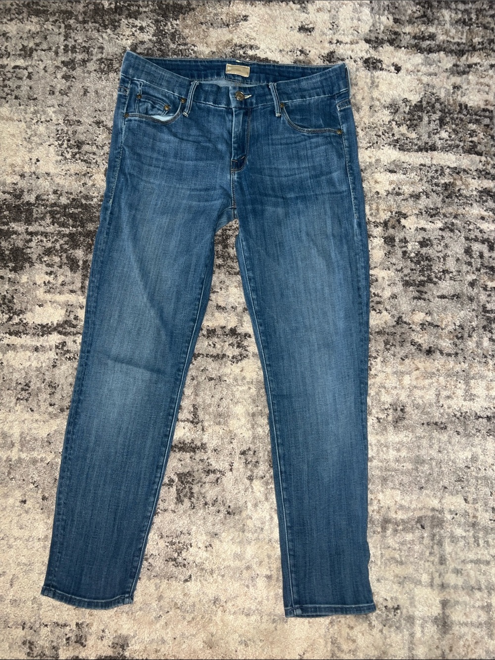 MOTHER The Looker Crop Jeans